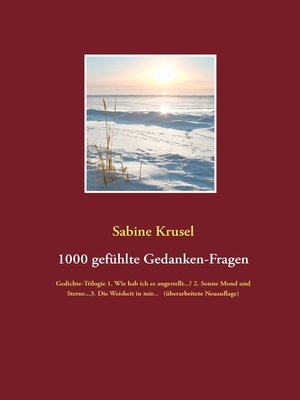cover image of 1000 gefühlte Gedanken-Fragen
